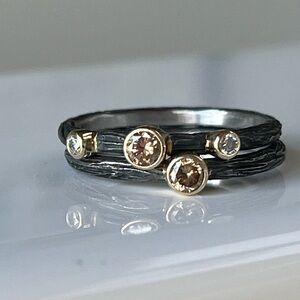 Sarah Graham pebble stacking rings